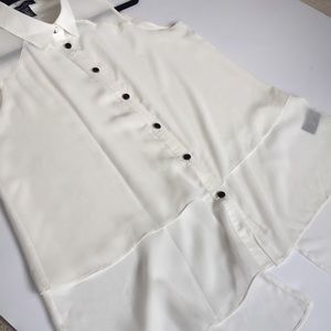 Kenneth Cole Sheer Top